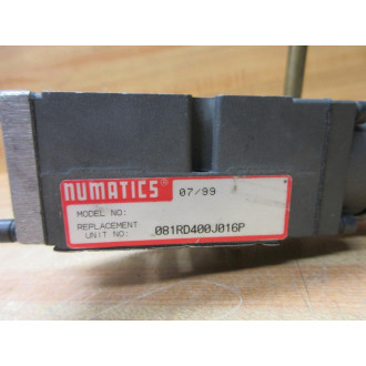 Asco Numatics 081RD400J016P Pneumatic Regulator - New No Box