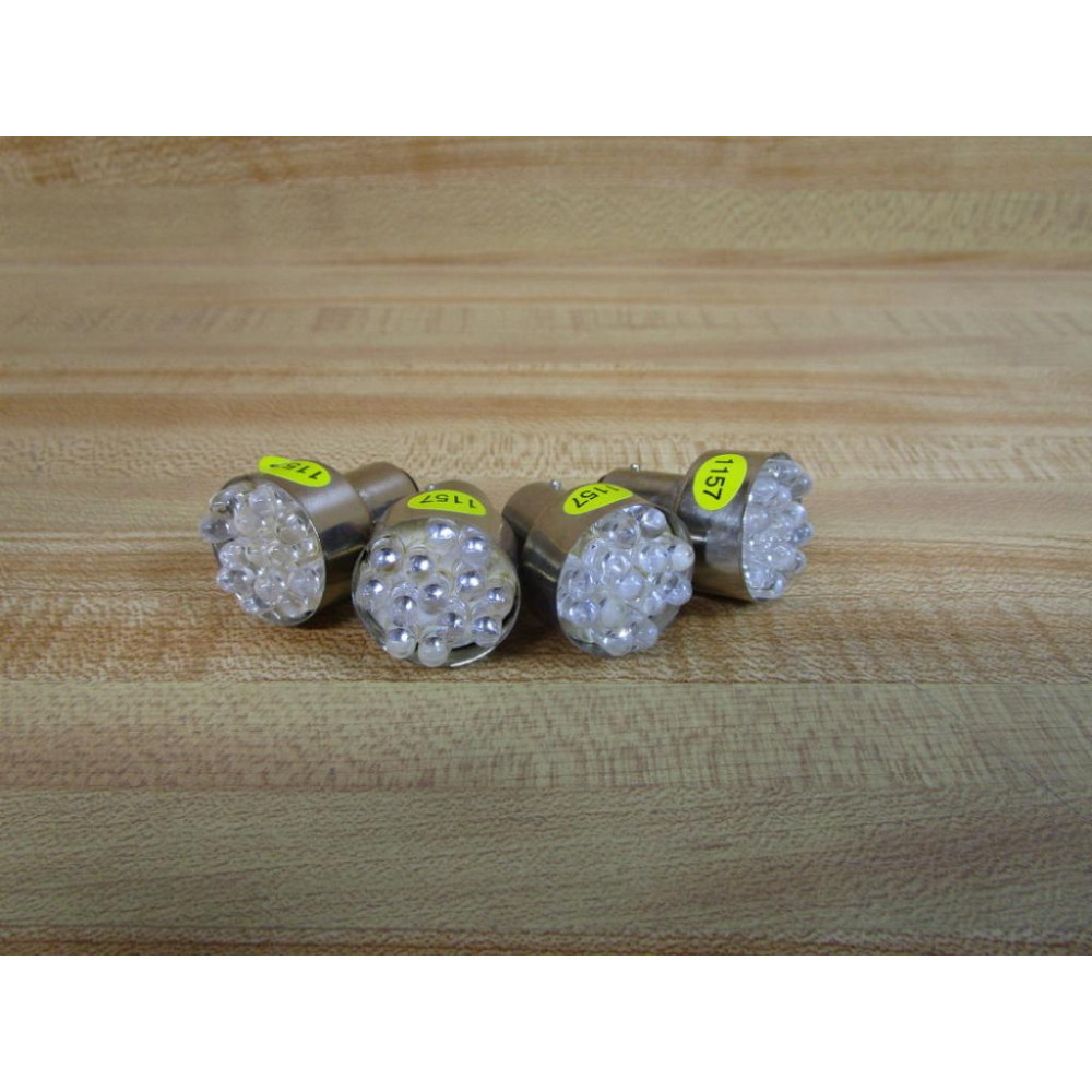 Sunbrite GE 1157-YEL GE LED Lamp 1157 12V (Pack of 4) - New No Box