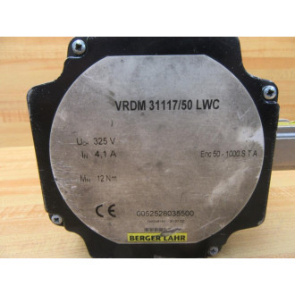Berger Lahr VRDM3111750 LWC Stepper Motor VRDM3111750LWC - Used