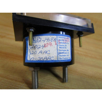 Weston 274730-920 Analog Panel Meter 2024 - New No Box