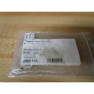 Halder Norm Technik 2206.110 Spring Plunger M10 (Pack of 9) - New No Box