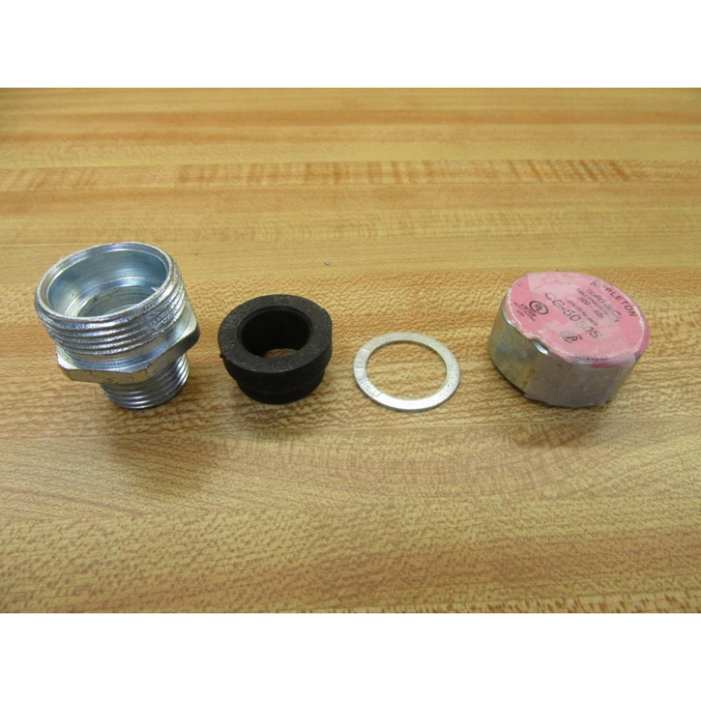 Appleton CG-5050S Strain Relief Cord Connector CG5050S (Pack of 2 ...