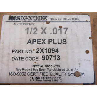 Signode 2X1094 Strapping