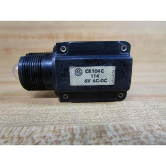 General Electric CR104C-114 GE Indicator Light CR104C114 - Used