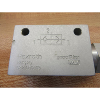 Rexroth 0821000003 Pneumatic Valve Body