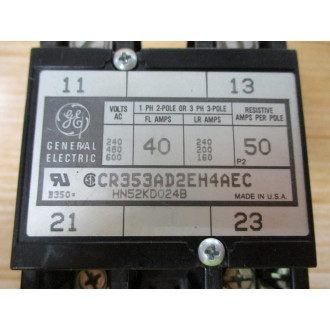 General Electric CR353AD2EH4AEC GE Contact Block - New No Box