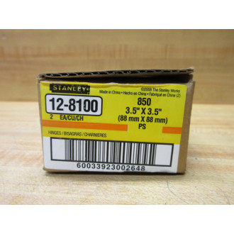 Stanley 12-8100 Heavy Gauge Hinge 128100 (Pack of 2)