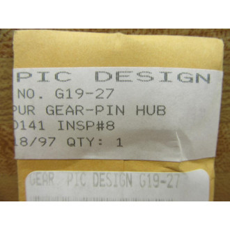 PIC Design G19-27 Spur Gear G1927