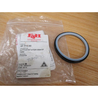 F&H IDF-TF-E-300 Tuf-Flex Unitized IDF Gasket IDFTFE300 (Pack of 4)