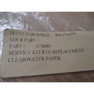 Zentz Industrial A74B83 RTD Replacement Service Kit (Pack of 4)