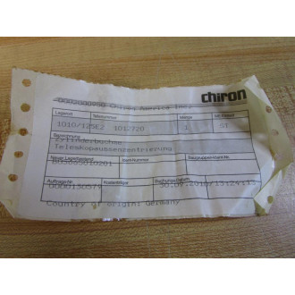 Chiron America 1012720 Cylinder Bushing - New No Box