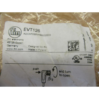 ifm Electronic EVT126 Connecting Cable WSocket