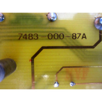 7484-000-90 Circuit Board 748400090 wPCB Mounted on Back of Board - Used