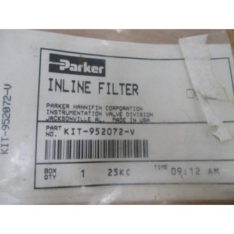 Parker KIT-952072-V Inline Filter KIT952072V