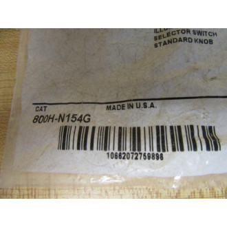 Allen Bradley 800H-N154G Switch Knob