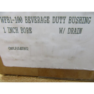 Stober WFB1-100 Beverage Duty Bushing WFB1100