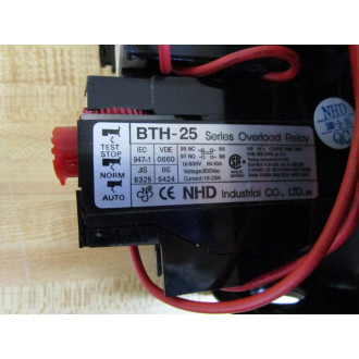NHD MS1-25D 1ø Magnetic Switch MS1-25D - Used