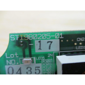 Toshiba STI980275-01-07 Control Board STI980205-01-17 - Used