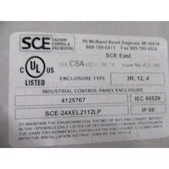 SEC SEC-24XEL2112LP Enclosure SEC24XEL2112LP