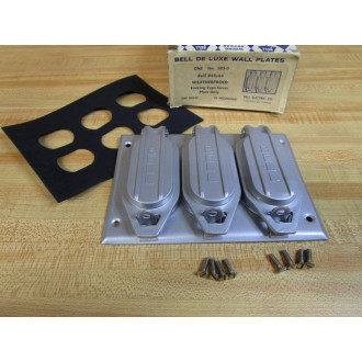 Bell 203-3 Weatherproof Locking Cover Plate 2033