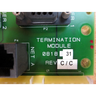 0818-31 Termination Module 081831 wKey - Used