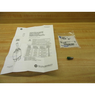 Allen Bradley 800T-N354G Pilot Light Green 800TN354G