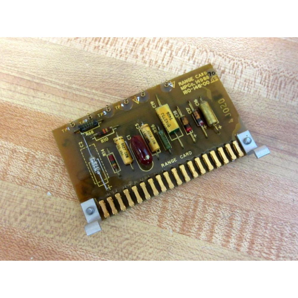 MPCo. 227-000-0284 Range Card 14988-70 180-146-00-09 - Used
