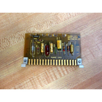 MPCo. 227-000-0284 Range Card 14988-70 180-146-00-09 - Used
