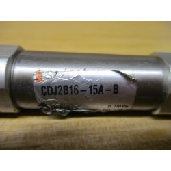 SMC CDJ2B16-15A-B Cylinder CDJ2B1615AB - Used