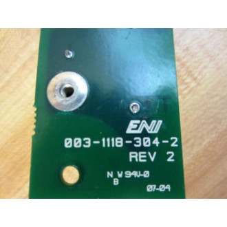 ENI 003-1118-304-2 Circuit Board 00311183042 - Used