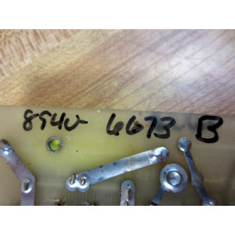 Warner & Swasey 8940-755 Servo Pre-Amp Card 8940-6673 - Used