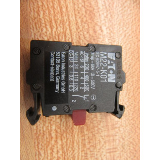 Eaton M22-AK01 Contact Adapter M22AK01
