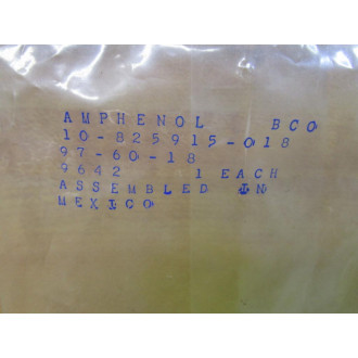 Amphenol 10-825915-018 Cap 10825915018