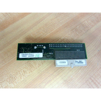 ITM-RIO-FHLU Adapter Board ITMRIOFHLU - Used