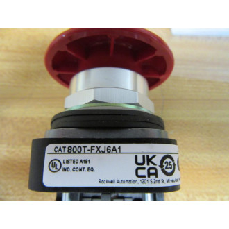 Allen Bradley 800T-FXJ6A1 Red Button  800TFXJ6A1