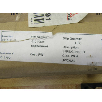 Deutz 01340691 Spring Insert