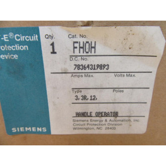 Siemens FH0H Handle Operator