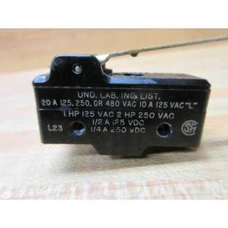 Micro Switch BA-2RV136-A2 Honeywell Switch BA2RV136A2 - New No Box