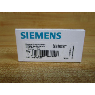 Siemens 3RT1916-1BC00 Surge Supressor 3RT19161BC00