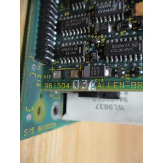 Allen Bradley 96150294A01 Power Supply Board 96150201G - Used