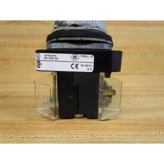 Allen Bradley 800T-FXQH24RA1 Red Button W 800T-XA1 & 800T-Blank - Used