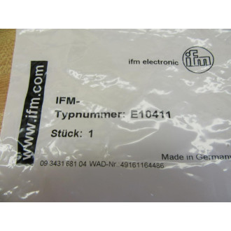 IFM E10411 Male Receptacle