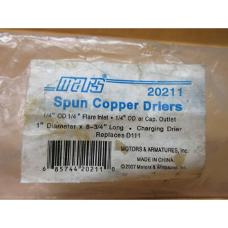Mars 20211 Spun Copper Drier 14" OD