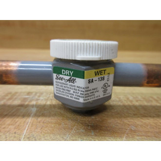 Sporlan SA-13S See-All Moisture Liquid Indicator 700130