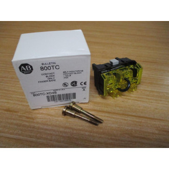 Allen Bradley 800TC-XD4S Contact Block 800TCXD4S