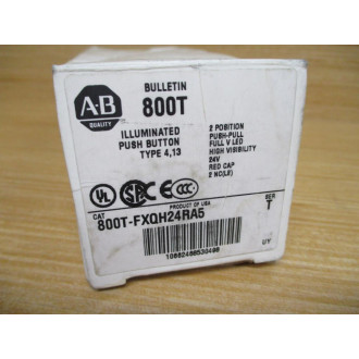 Allen Bradley 800T-FXQH24RA5 Push Button W(2) 800T-XD4 & 800T-Blank