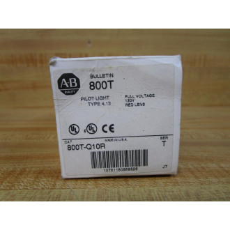 Allen Bradley 800T-Q10R Pilot Light 800TQ10R
