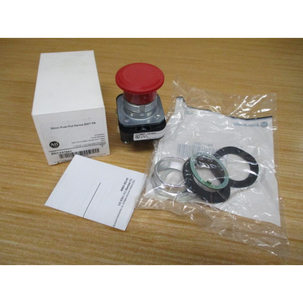 Allen Bradley 800T-FXT6A1 Red Button W800T-XA1