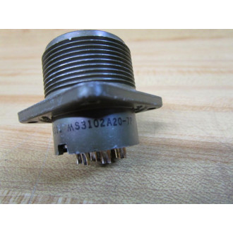 Amphenol MS3102A20-7P Circular Connector 97-3102A20-7P (Pack of 2)