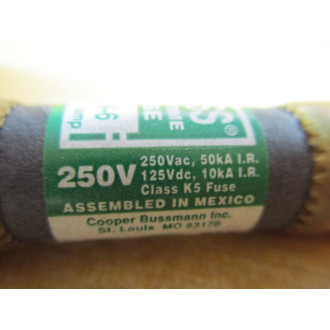 Buss NON 6 Bussmann Fuse Cross Ref 4XF87 (Pack of 10)